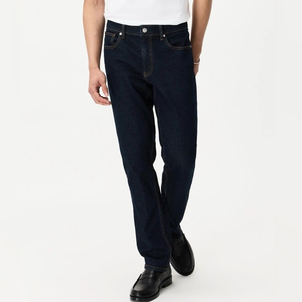 Quince Warren Stretch Relaxed Straight Leg Jean